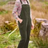 Ladies Cord Dungarees