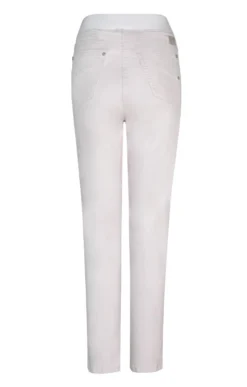 Ladies Brax Elastic Waist 6/8 Jean 6 Ladies Brax Elastic Waist 6/8 Jean -House Of Bruar TP23012CREAM 2