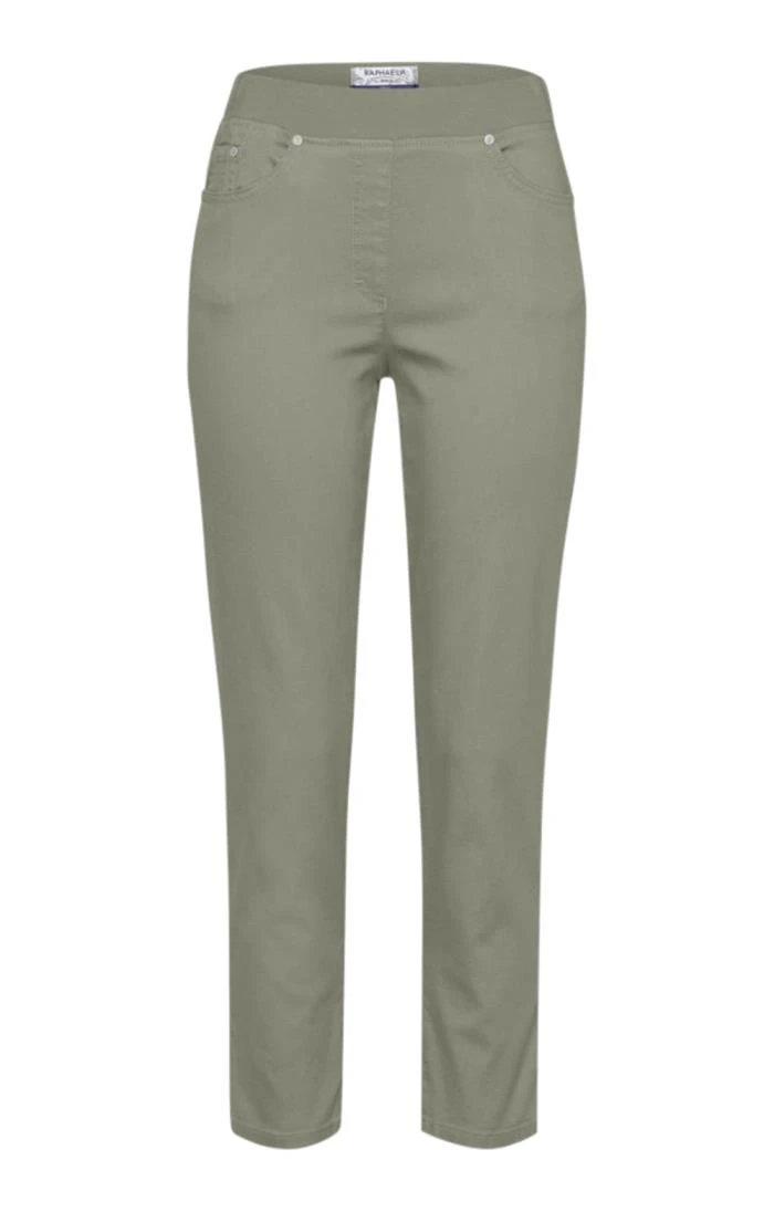 Ladies Brax Elastic Waist 6/8 Jean 1 Ladies Brax Elastic Waist 6/8 Jean