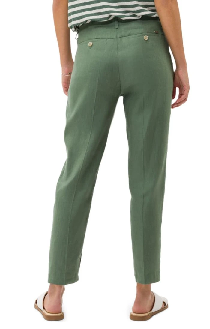 Ladies Brax Linen Stretch Trousers 2 Ladies Brax Linen Stretch Trousers - Image 2