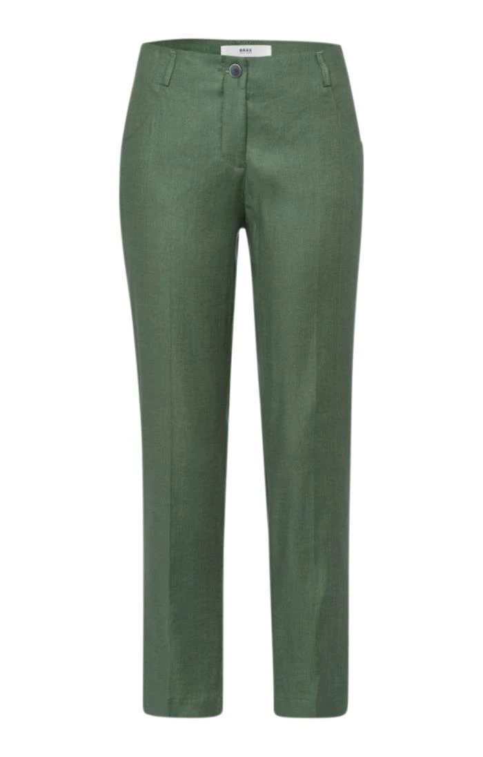 Ladies Brax Linen Stretch Trousers 3 Ladies Brax Linen Stretch Trousers - Image 3