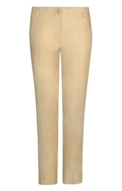 Ladies Brax Linen Stretch Trousers