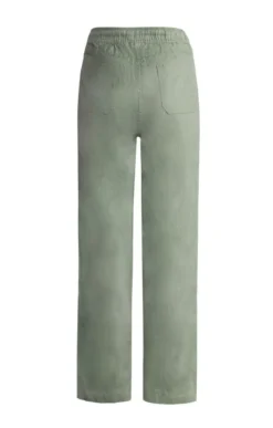 Ladies Lebek Linen Tie Waist Trousers 5 Ladies Lebek Linen Tie Waist Trousers -House Of Bruar TP23021OLIVE 2