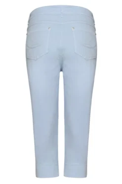 Ladies Anna Montana Capri Chino Jeans 15 Ladies Anna Montana Capri Chino Jeans -House Of Bruar TP23140BLUE 2