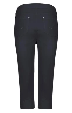 Ladies Anna Montana Capri Chino Jeans 17 Ladies Anna Montana Capri Chino Jeans -House Of Bruar TP23140MARINE 2