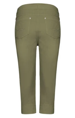 Ladies Anna Montana Capri Chino Jeans 21 Ladies Anna Montana Capri Chino Jeans -House Of Bruar TP23140SAFARI 2