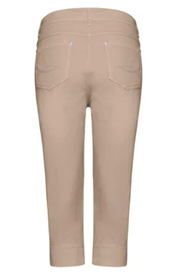 Ladies Anna Montana Capri Chino Jeans 23 Ladies Anna Montana Capri Chino Jeans -House Of Bruar TP23140SAND 2
