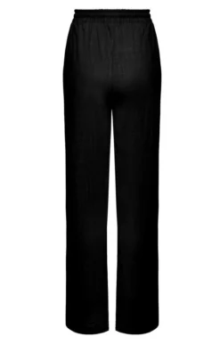 Ladies Linen Feel Trousers -House Of Bruar TP23301BLACK 2