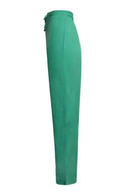 Ladies Linen Feel Trousers -House Of Bruar TP23301GREEN 1