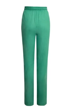 Ladies Linen Feel Trousers -House Of Bruar TP23301GREEN 2