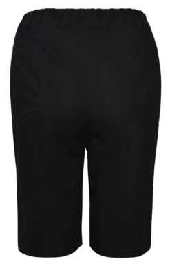 Ladies Linen Mix Shorts -House Of Bruar TP32162BLACK 3