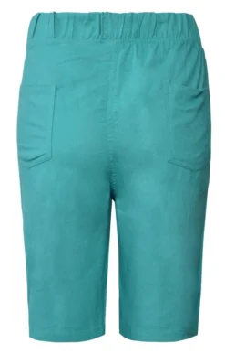 Ladies Linen Mix Shorts -House Of Bruar TP32162JADE 2