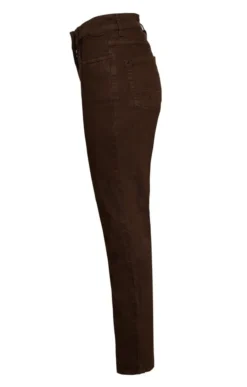Ladies Coloured Denim Jeans -House Of Bruar TP40001DARKCHESTNUT 1 1