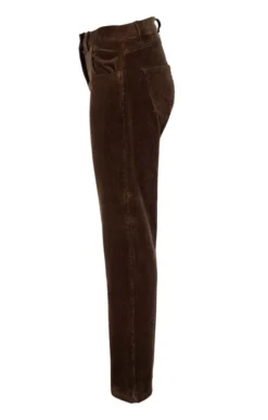 Ladies Cord Jeans -House Of Bruar TP50000DKBROWN 1