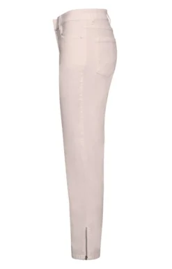 Ladies Denim Crop Zip Ankle Jeans -House Of Bruar TP74110LTPINK 1 1