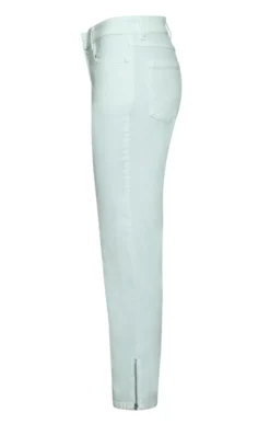 Ladies Denim Crop Zip Ankle Jeans -House Of Bruar TP74110MINT 1 1