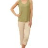 Ladies Pomodoro Crop Bengaline Trousers
