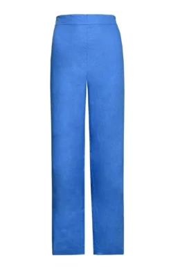 Ladies Pomodoro Linen Wide Trousers