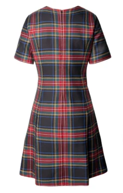 Ladies Plaid Swing Dress 7 Ladies Plaid Swing Dress -House Of Bruar TQ00260BLACKSTEWART 2