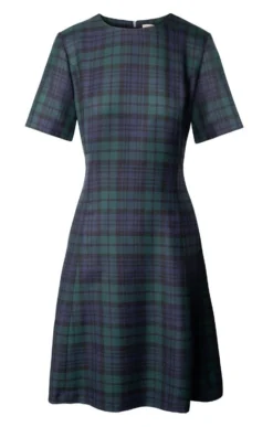Ladies Plaid Swing Dress 8 Ladies Plaid Swing Dress -House Of Bruar TQ00260BLACKWATCH 1