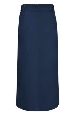 Ladies Chino Long Skirt -House Of Bruar TQ11012NAVY 3