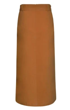 Ladies Chino Long Skirt -House Of Bruar TQ11012OCHRE 2