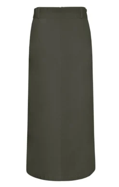 Ladies Chino Long Skirt -House Of Bruar TQ11012OLIVE 3