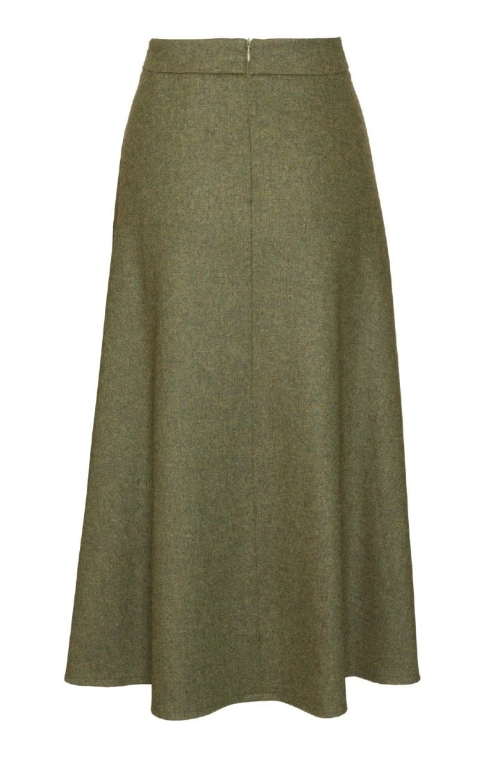 Ladies Button Swing Skirt 10 Ladies Button Swing Skirt - Image 10