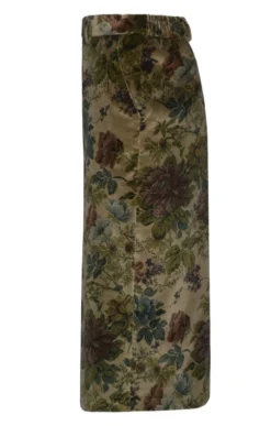 Ladies Tailored Velvet Skirt -House Of Bruar TQ11116VICTORIANFLORAL 1
