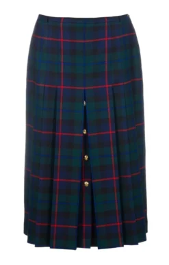 Ladies Gold Button Skirt 14 Ladies Gold Button Skirt -House Of Bruar TQ11225CAMPBELLOFCAWDOR 1