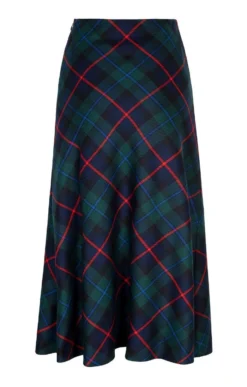 Ladies Plaid Bias Skirt 22 Ladies Plaid Bias Skirt -House Of Bruar TQ11255CAMPBELLCAWDOR 3
