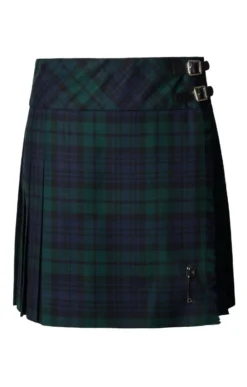 Ladies Plaid Short Kilt 15 Ladies Plaid Short Kilt -House Of Bruar TQ11280BLACKWATCH 1