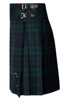 Ladies Plaid Short Kilt 16 Ladies Plaid Short Kilt -House Of Bruar TQ11280BLACKWATCH 2