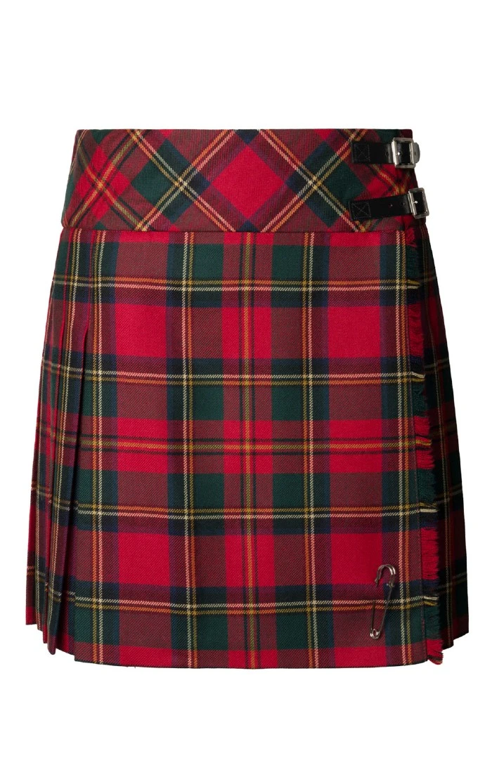 Ladies Plaid Short Kilt 10 Ladies Plaid Short Kilt - Image 10