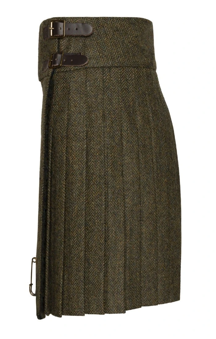 Ladies Short Tweed Kilt 2 Ladies Short Tweed Kilt - Image 2