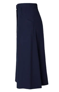 Ladies Moleskin Long Skirt 31 Ladies Moleskin Long Skirt -House Of Bruar TQ12016NAVY 2