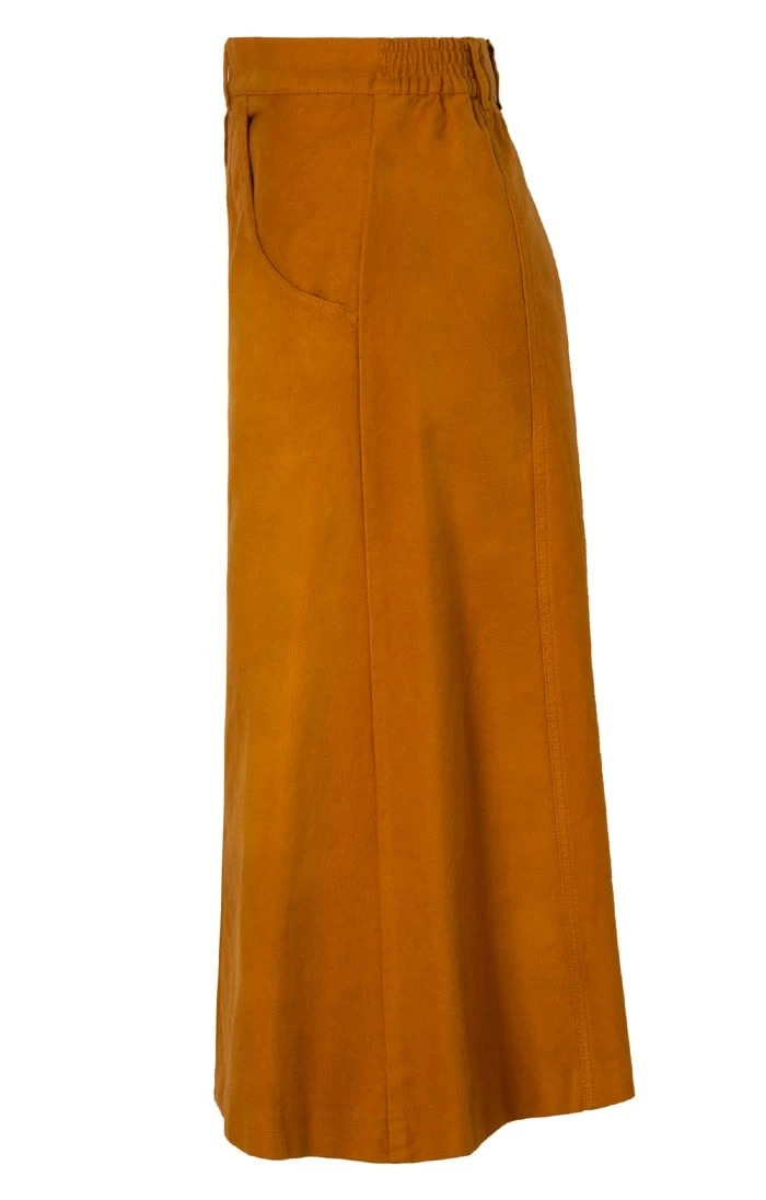 Ladies Moleskin Long Skirt 14 Ladies Moleskin Long Skirt - Image 14