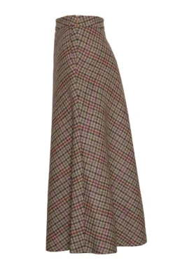 Ladies Tweed Swing Skirt -House Of Bruar TQ12150RIVERBERRYGUNCLUB 2