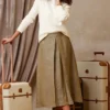 Ladies Linen Lomond Skirt