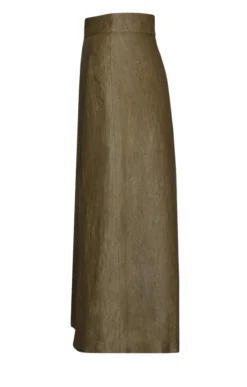Ladies Linen Lomond Skirt -House Of Bruar TQ22102HESSIAN 2
