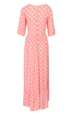 Ladies Marina Dress 5 Ladies Marina Dress -House Of Bruar TQ23083PEACHPOLKA 1