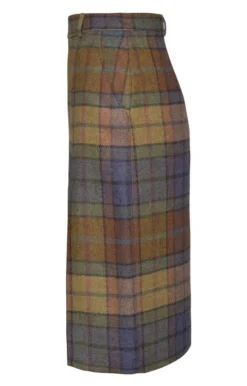 Ladies Tweed Invert Skirt 21 Ladies Tweed Invert Skirt -House Of Bruar TQ23102HIGHLANDDAWN 1