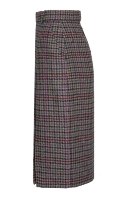 Ladies Tweed Invert Skirt 30 Ladies Tweed Invert Skirt -House Of Bruar TQ23102RIVERBERRYGUNCLUB 1