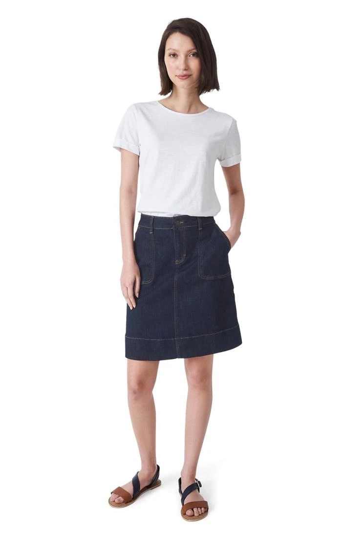 Ladies Crew Clothing Remy Denim Skirt 1 Ladies Crew Clothing Remy Denim Skirt