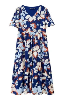 Ladies Crew Clothing Issy Dress -House Of Bruar TQ23257AIDENPRINT 2