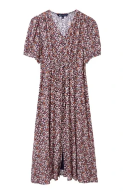 Ladies Crew Clothing Anais Dress 5 Ladies Crew Clothing Anais Dress -House Of Bruar TQ23267MAUVEPRINT 2