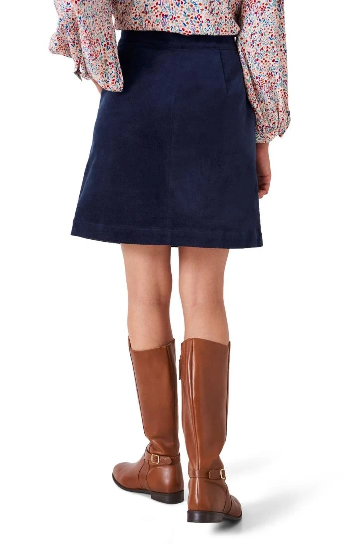 Ladies Crew Clothing Alice Cord Skirt 2 Ladies Crew Clothing Alice Cord Skirt - Image 2