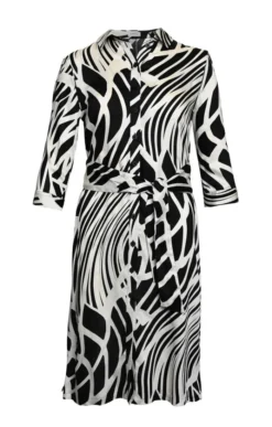 Ladies Erfo Print Shirt Dress