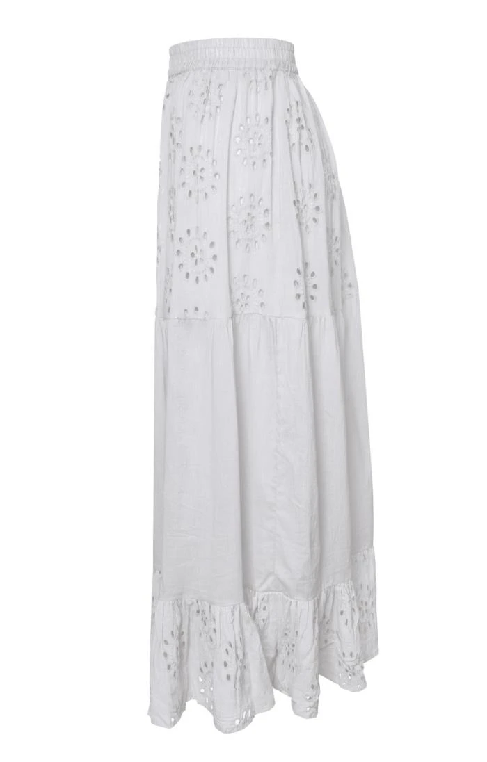 Ladies Broderie Anglaise Skirt 4 Ladies Broderie Anglaise Skirt - Image 4