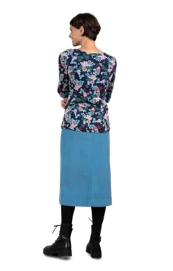 Ladies Lily & Me Penrose Skirt 7 Ladies Lily & Me Penrose Skirt -House Of Bruar TQ23611SOFTBLUE 1